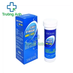 Calci d-hasan 600/400 - Thuốc bổ sung calci, Vitamin D